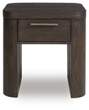 Neo - Square End Table - Rich Brown