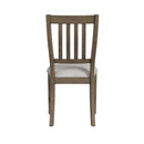 Yellowstone - Dining Side Chair (Set of 2) - Medium Brown / Gray