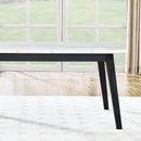Vida - Marble Top Dining Table - White