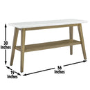 Vida - Sofa Table - Brown