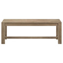 Scottsdale - Wood Trestle Base Dining Bench - Washed Brown