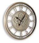 Gilover - Wall Clock - Champagne Finish