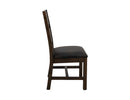Teak - Chair (Set of 2) - Oil Black