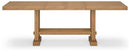 Havonplane - Rectangular Dining Room Counter Extension Table - Brown