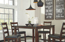 Coviar - DRM Counter Table Set (Set of 5) - Brown