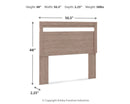 Flannia - Youth Panel Headboard