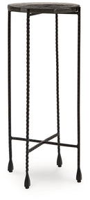 Newgoren - Accent Table - Clear / Black