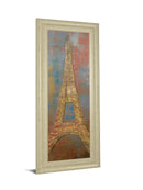 Eiffel By Longo - Framed Print Wall Art - Gold