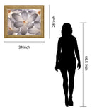 Whispering Blossom - 28" x 34" Framed Wall Art