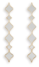 Harriswood - Accent Mirror Set (Set of 2) - Gold Finish