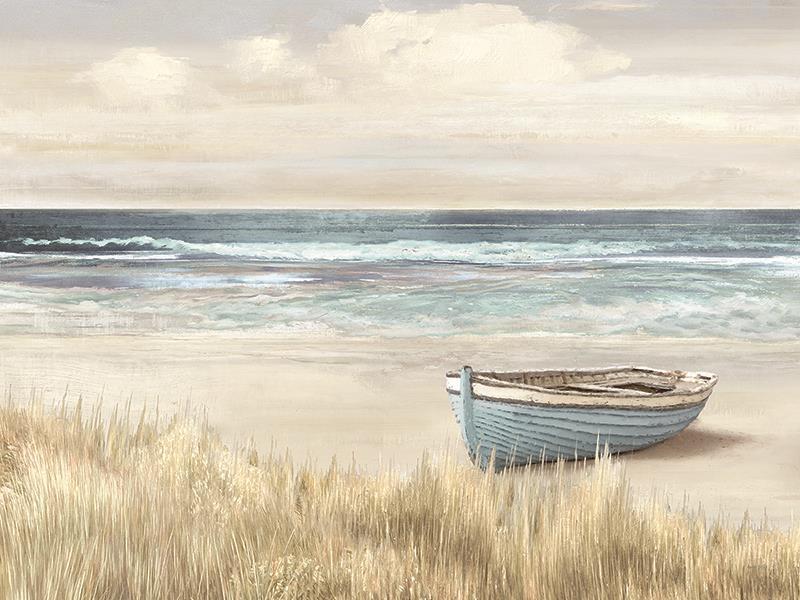 Tranquility By Amber Sterling (Framed) - Blue