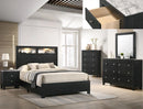 Crown Mark Furniture Cadence 6 Drawer Dresser in Black image