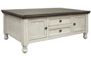 Stone 4 Drawers Cocktail Table