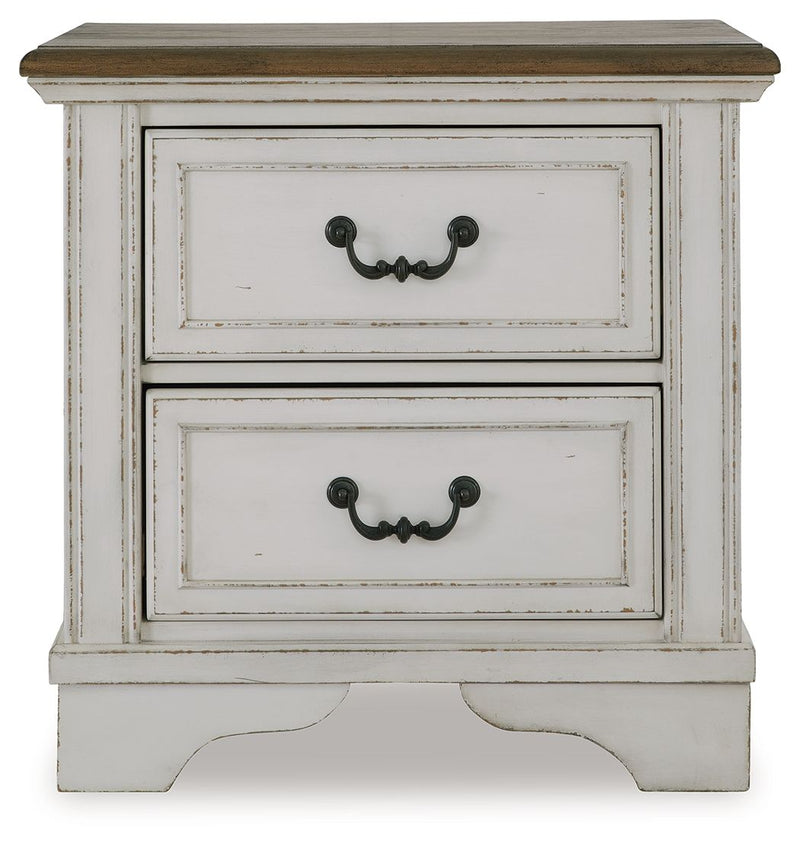 Blendon - Two-tone - Two Drawer Night Stand
