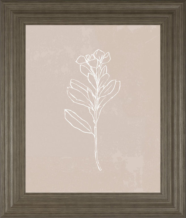 22x26 Blush Bloom I By Annie Warren - Beige