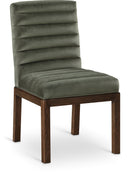 Evelyn - Dining Chair With Brown Legs