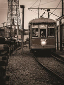 New Orleans Street Car By Jd Studios (Framed Small) - Dark Gray