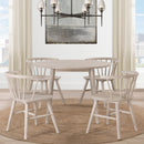 Willow - 5 Piece Round Dining Set
