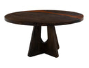 Raramuri - Round Table - Dark Brown - Austin's Furniture Depot (Austin,TX)