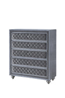 Crown Mark Furniture Voltare Chest in Dark Grey image