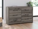 Graystorm - Six Drawer Dresser - Brown Gray