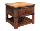 Parota End Table w/1 Drawer
