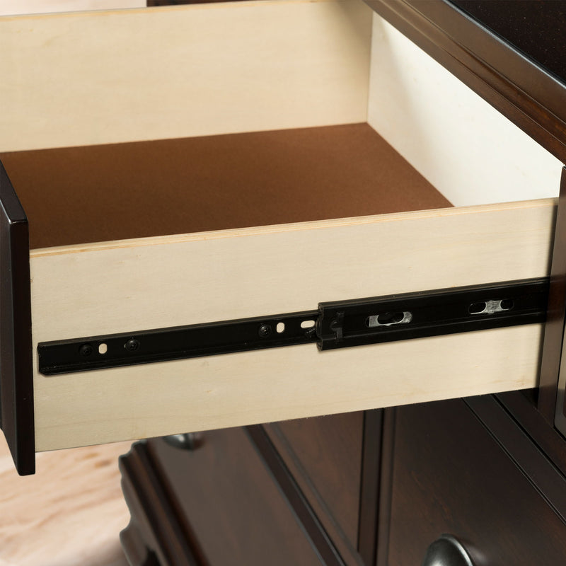 Canton - Dresser & Mirror Set - Cherry
