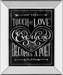 Everyone Becomes By Sundance Studio - Mirror Framed Print Wall Art - Black