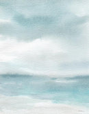 Seaside Sanctuary I By Carol Robinson (Small) - Light Blue