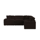 Corsicana - 6 Piece Sectional Set - Masis Espresso