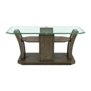 Dapper - Rectangular Coffee Table - Gray