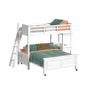 Hampton Kids - Loft With Ladder And Desk With Speaker Bedroom Set