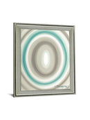 Aqua Ripple - 28" x 34" Framed Wall Art