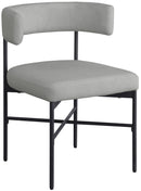Rivage - Durable Dining Chair With Black Frame (Set of 2)