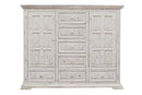 Terra White 7 Drawer, 2 Door Mule Chest