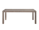 Steve Silver Auckland Reclaimed Wood Dining Table in Weathered Grey