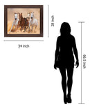 Desert Run - 28" x 34" Framed Wall Art