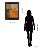 Golden Fields - 28" x 34" Framed Wall Art