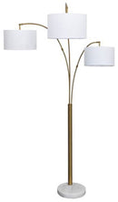 Valo - Metal Arc Lamp - Gold Finish - Austin's Furniture Depot (Austin,TX)