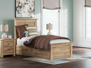 Makidern - Panel Storage Bed With Under Bed Storage Unit - Austin's Furniture Depot (Austin,TX)