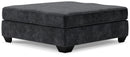 Lavernett - Oversized Accent Ottoman - Charcoal