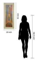 Eiffel By Longo - Framed Print Wall Art - Gold