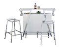 Zena - 3 Piece Bar Set - White