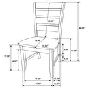 Dalila Dining Side Chair - Austin's Furniture Depot (Austin,TX)