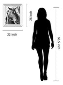 Derby I By Susan Bryant - Mirror Framed Print Wall Art - Black