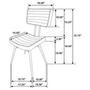 Misty Dining Side Chair - Austin's Furniture Depot (Austin,TX)