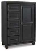 Foyland - Door Chest - Black / Brown