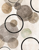 Bubbles II By Carol Robinson (Framed Small) - Gray