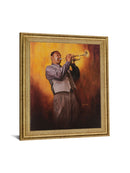 Brass Serenade - 28" x 34" Framed Wall Art