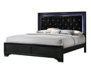Crown Mark Micah King Panel Bed in Black B4350-K image